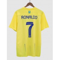 Fotballdrakt Herre Al-Nassr Cristiano Ronaldo #7 Hjemmedrakt 2023-24 Kortermet